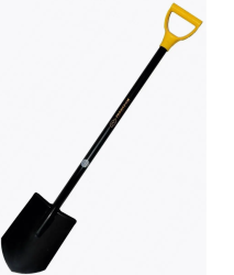 Лопата садовая PROFI Торнадика / Литая лопата с длинной ручкой